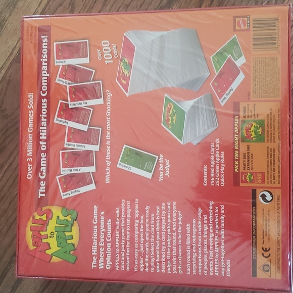 NWT Apples to Apples board game - Picture 2 of 3